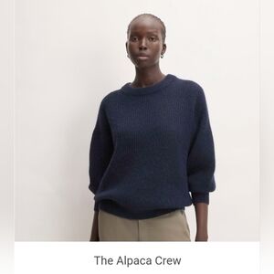 Everlane Alpaca Crew Sweater